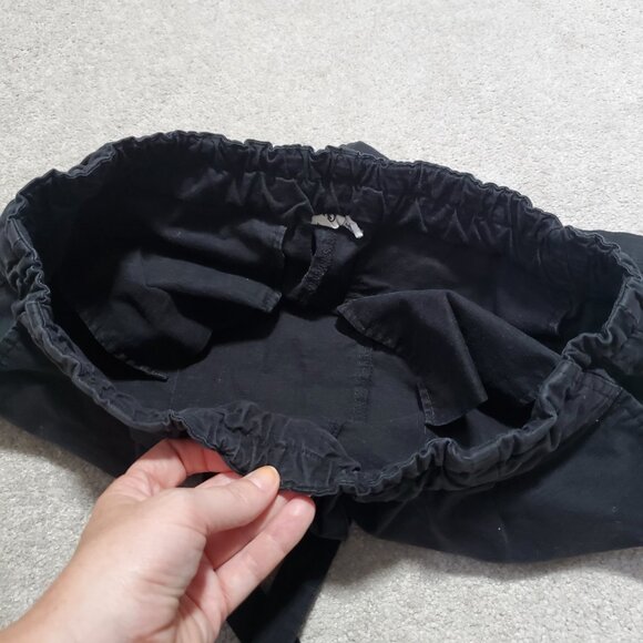 TENTREE Organic Cotton & Hemp Instow Shorts Pull-On Hi-Rise Blk Women Small x 3" - Picture 7 of 13